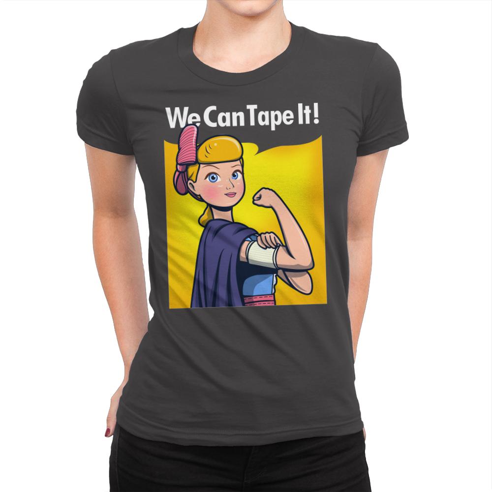 We can tape it!