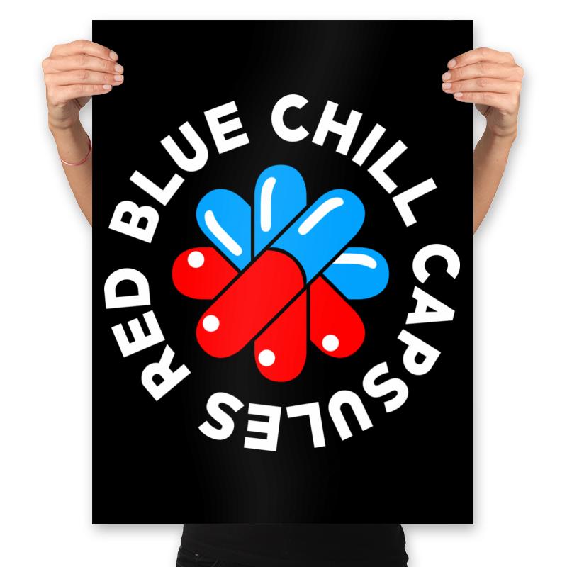 Red Blue Chill Capsules