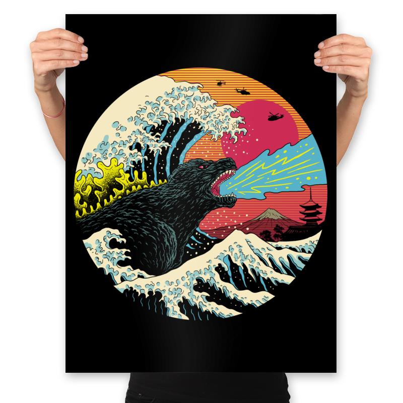 Retro Wave Kaiju