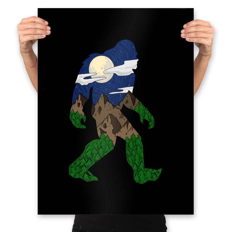 Sasquatch Night Sky