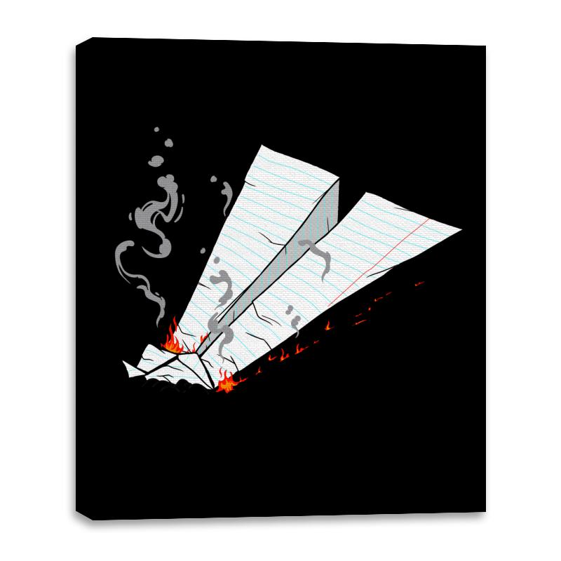 Paper Plane On Fire