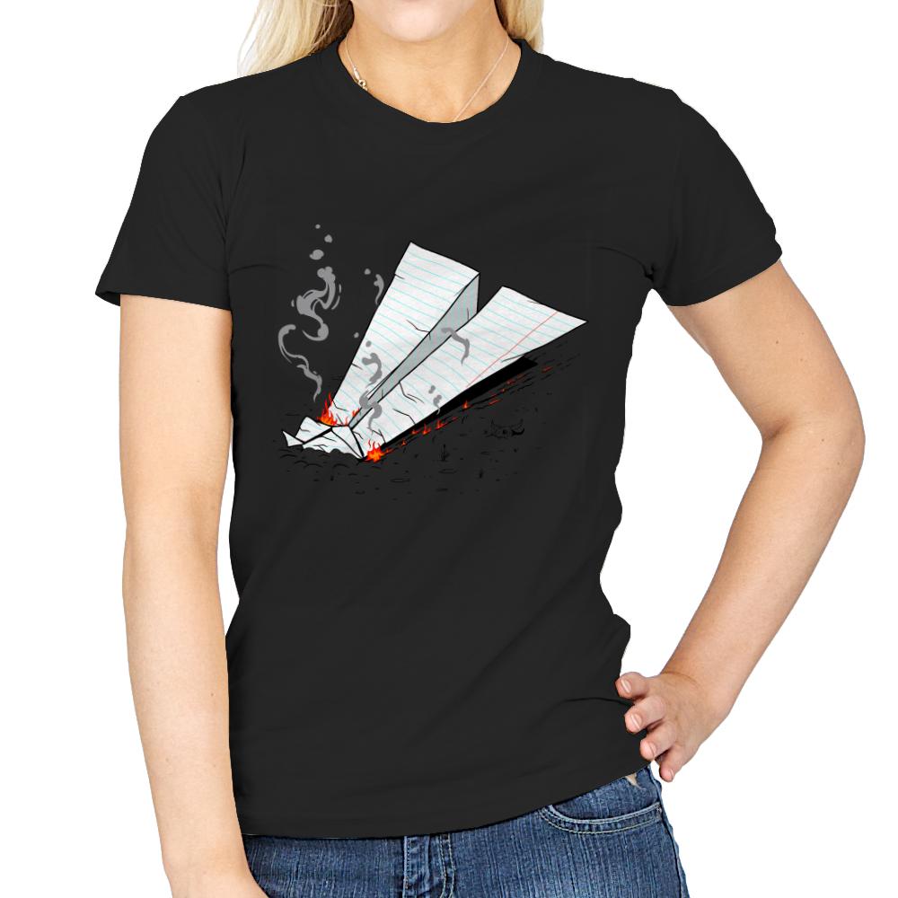 Paper Plane On Fire