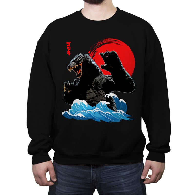Godzilla Wave Japan Art