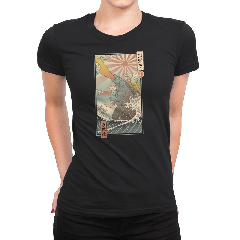 King Kaiju Ukiyo-e