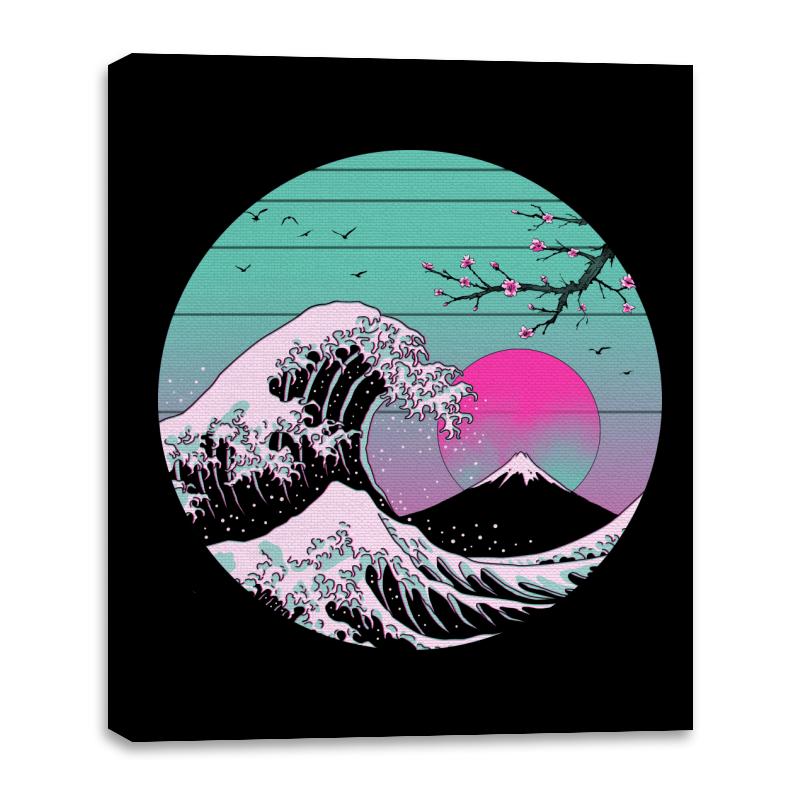 The Great Wave Vapor Aesthetics