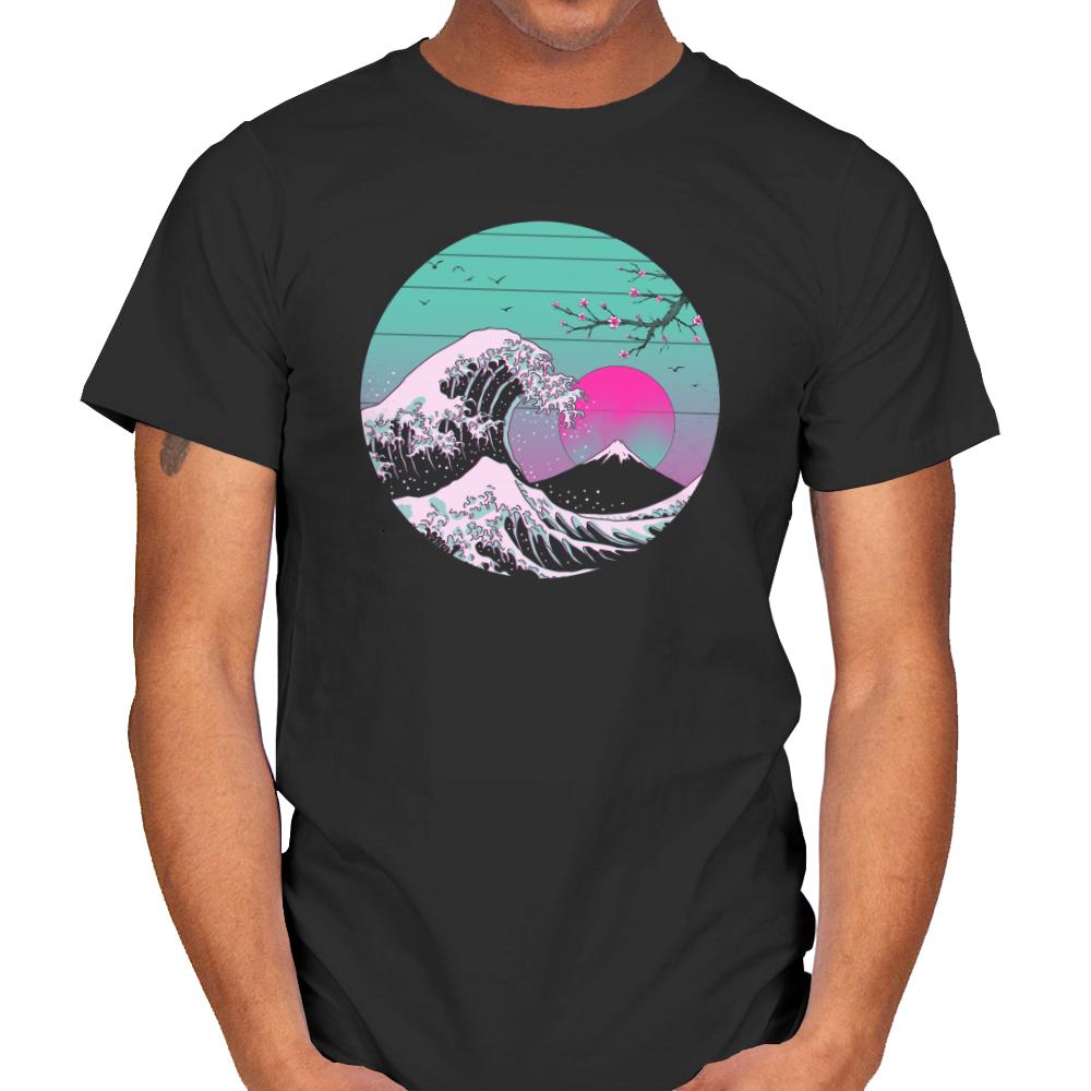 The Great Wave Vapor Aesthetics