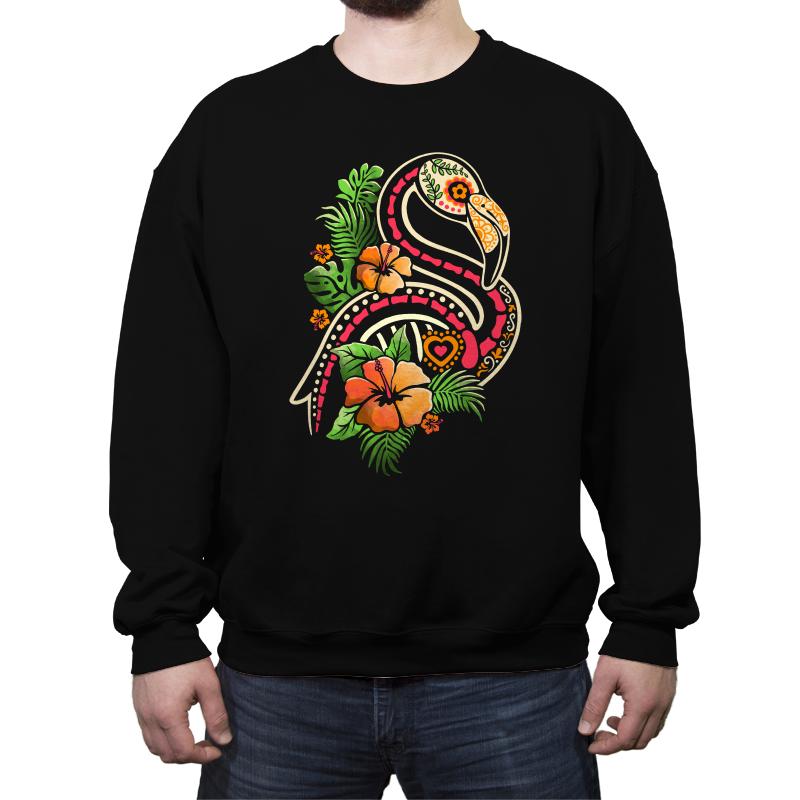 Flamingo Tropical Calavera