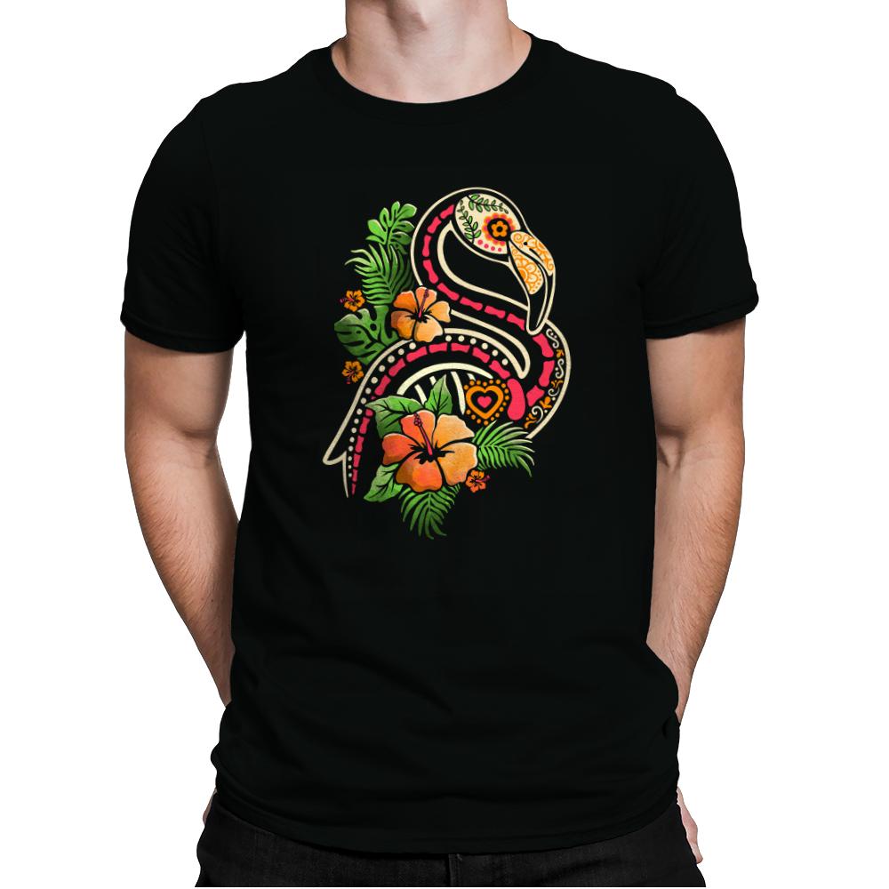Flamingo Tropical Calavera
