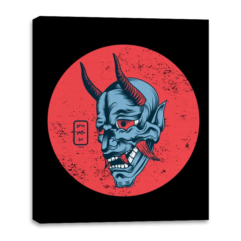 Floating Hannya Mask