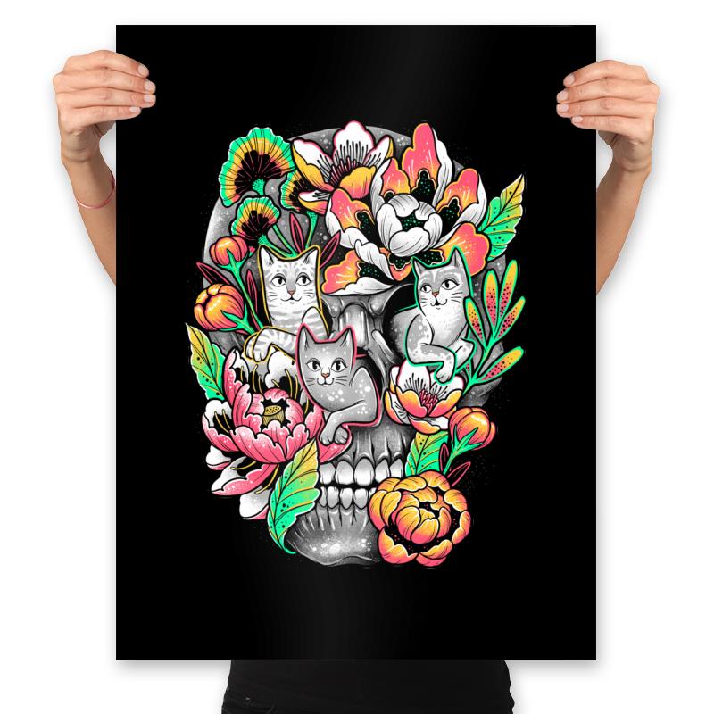 Floral Skull