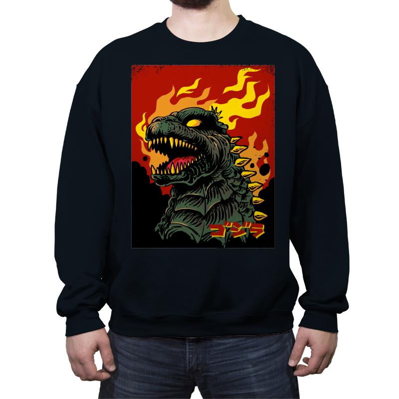 Godzilla on Fire
