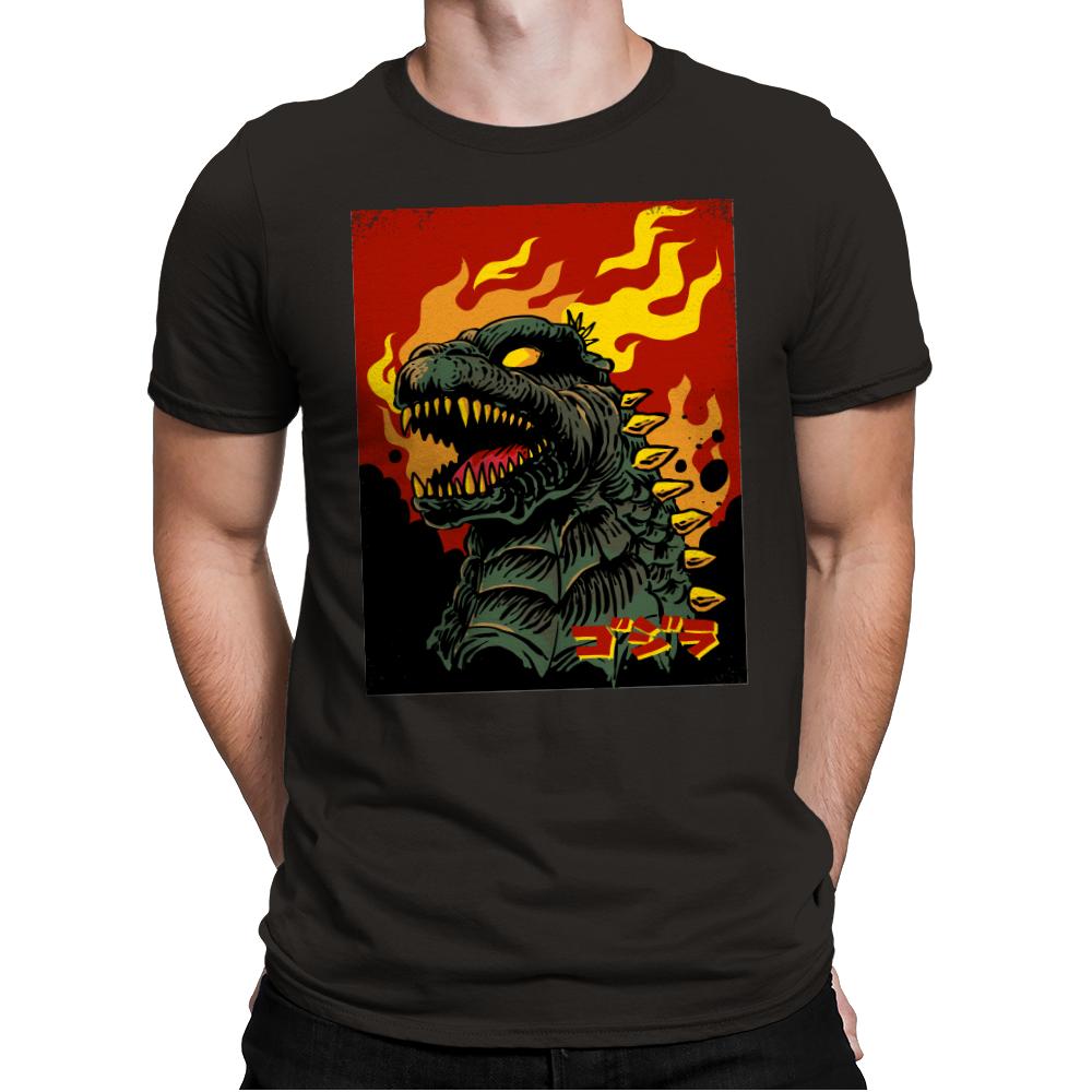 Godzilla on Fire