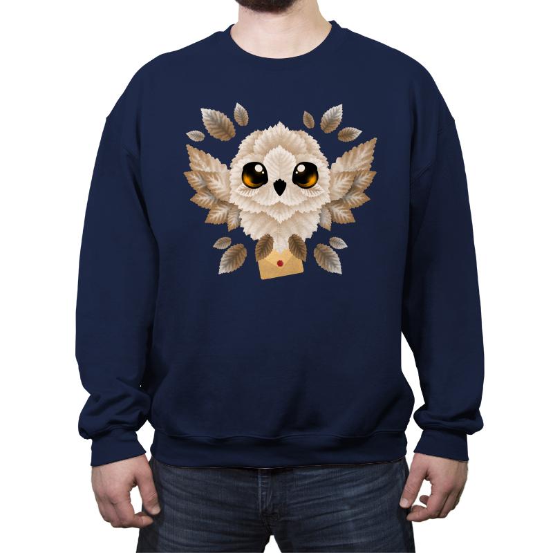 Owl mail of leaves