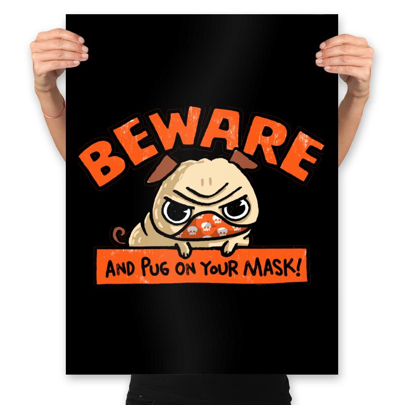 Pug On Your Mask