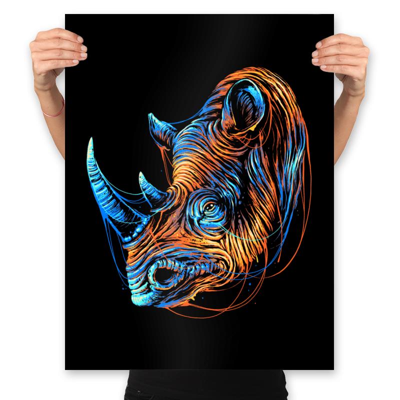 Colorful Rhino