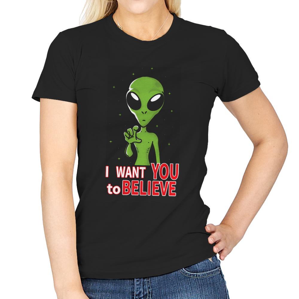 I want you to believe