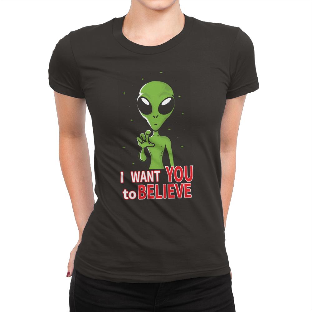 I want you to believe