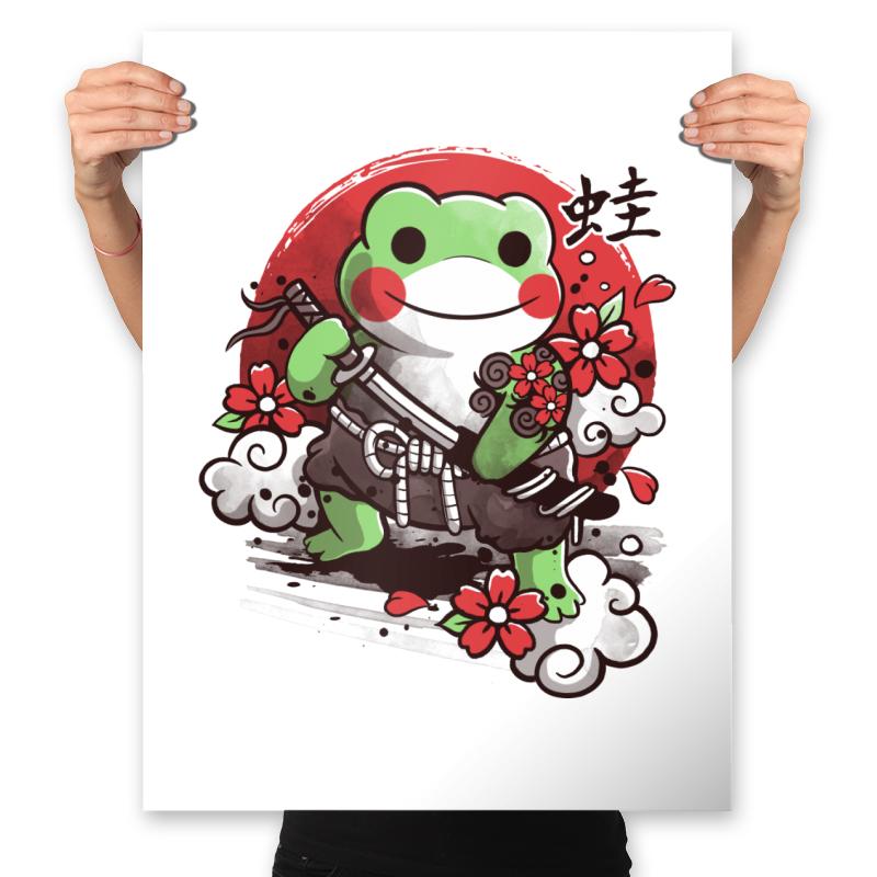 Samurai Frog