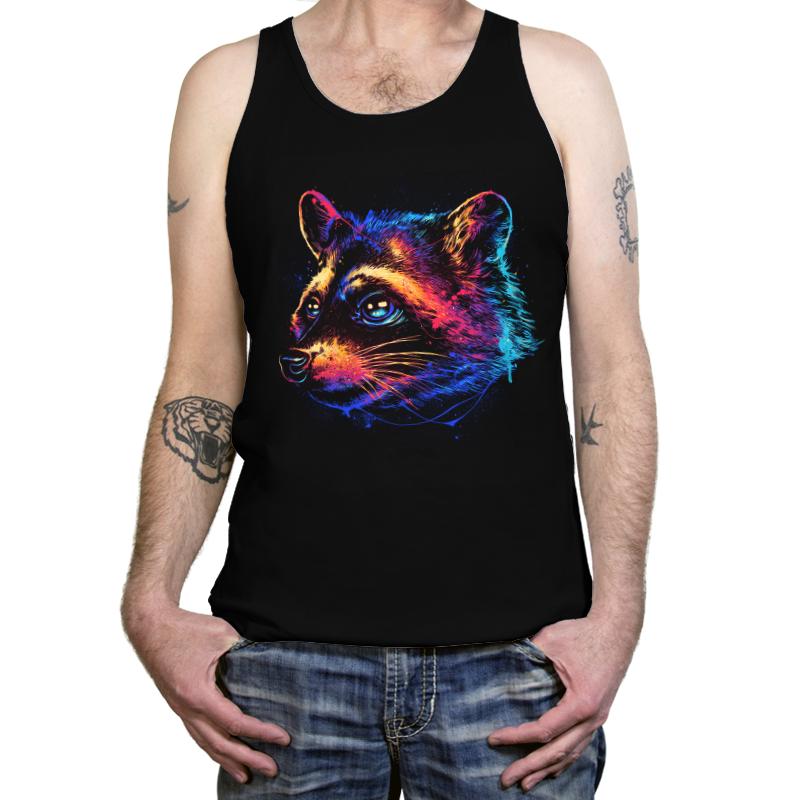 Colorful Raccoon
