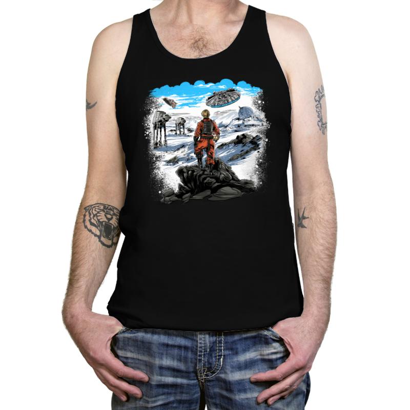 Rebel Above the Sea of Snow