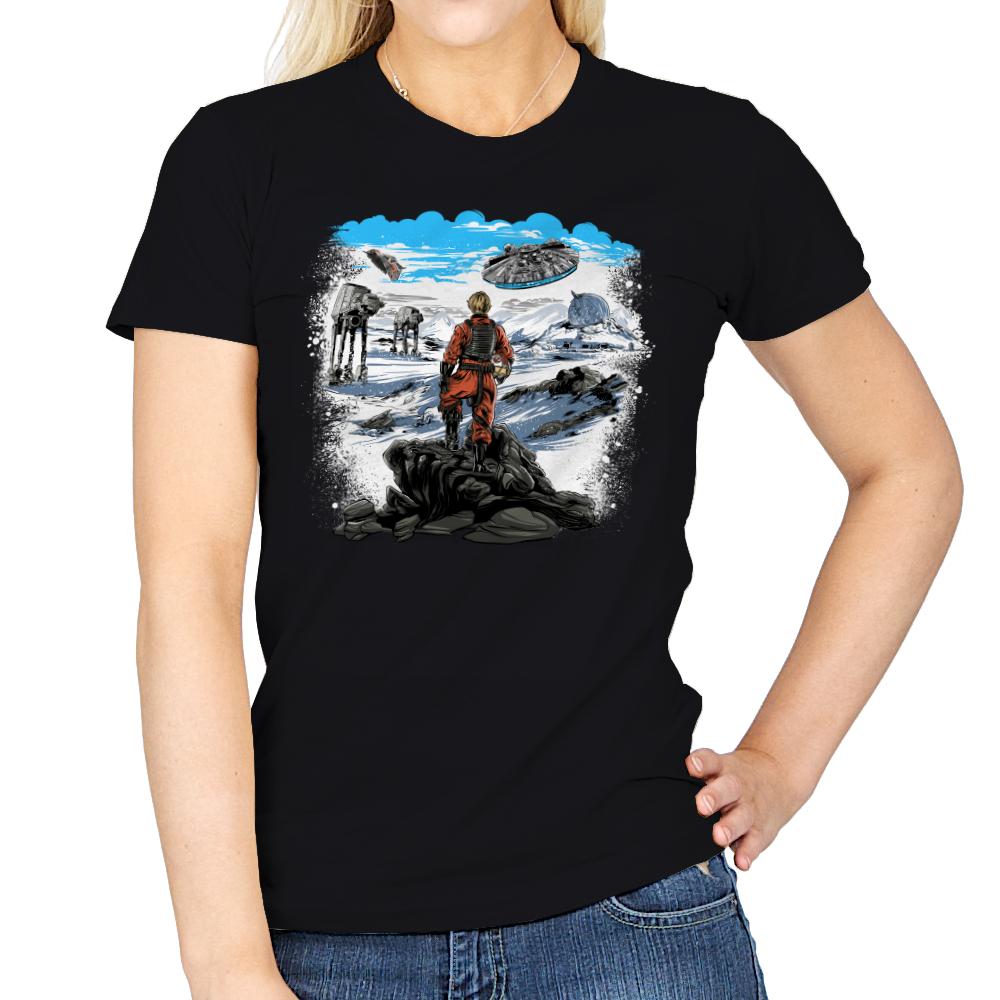 Rebel Above the Sea of Snow