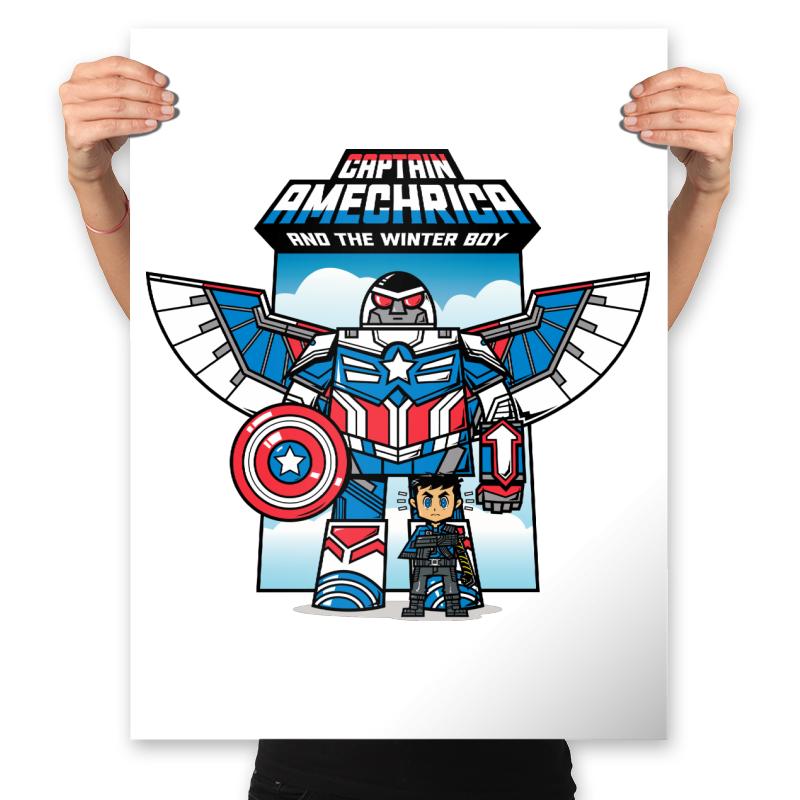 Captain Amechrica and the Winter Boy