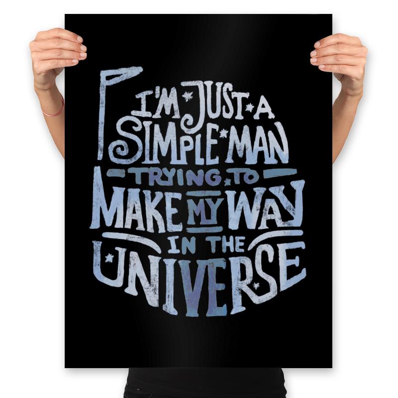 Make my  way in the Universe