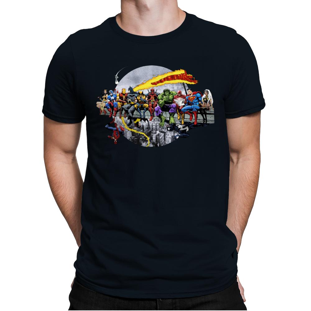 Superheroes Lunch Atop A Skyscraper - Best Seller