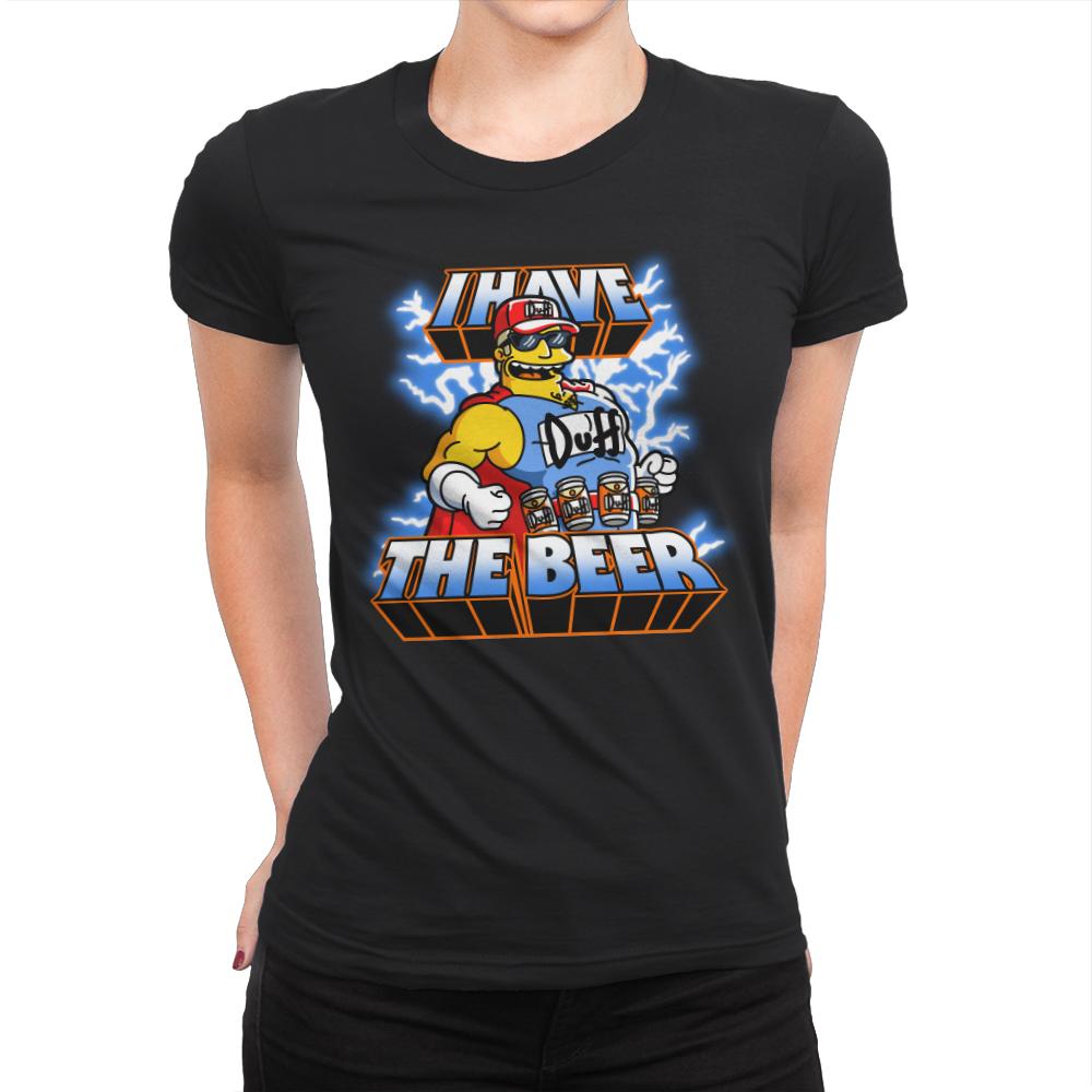 I have the Beer