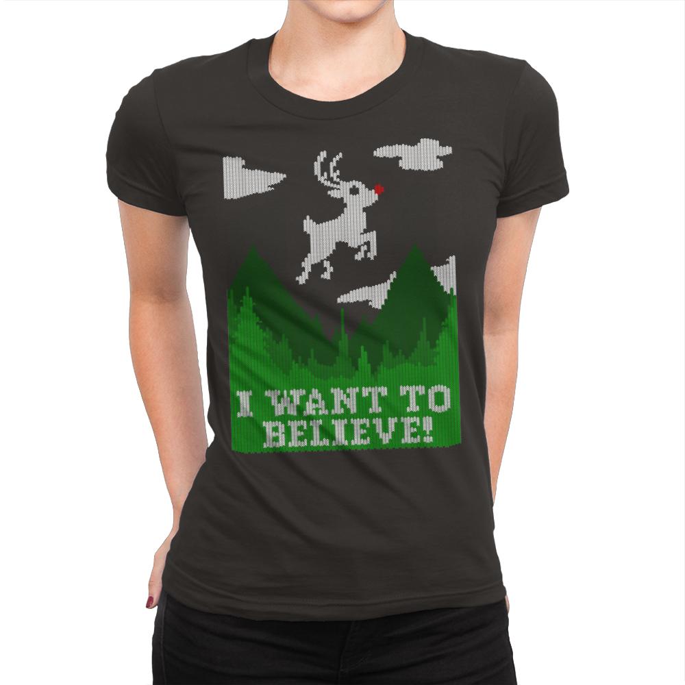 I Want To Believe! - Ugly Holiday