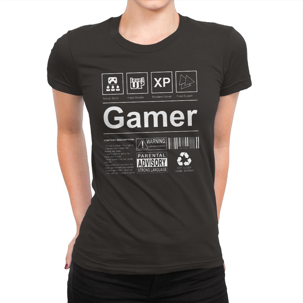 Gamer Label