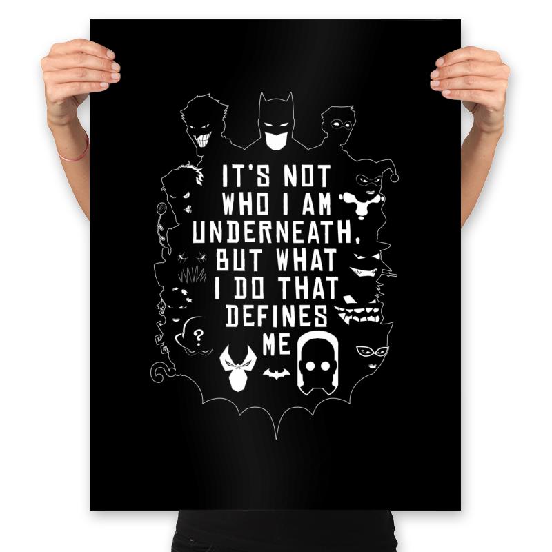 Not Who Who I Am Underneath