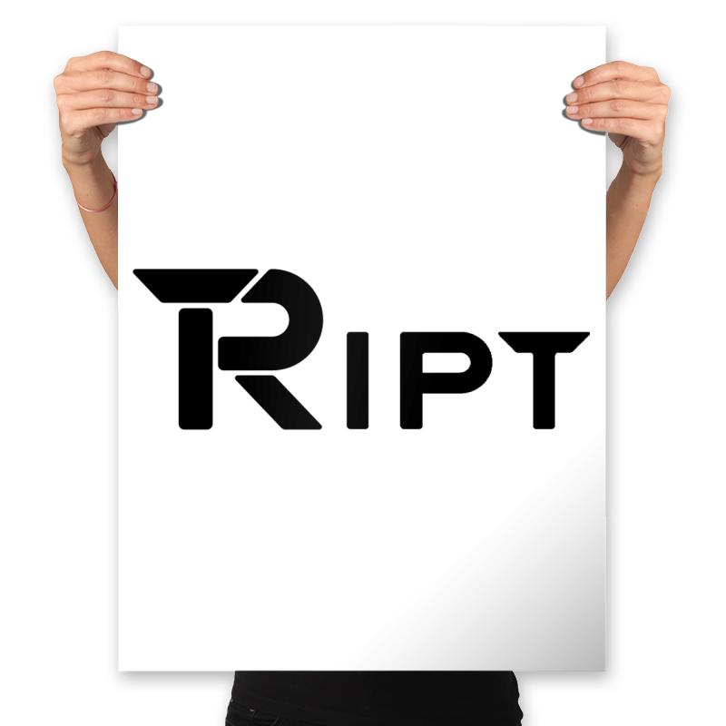 RIPT R Chest Logo