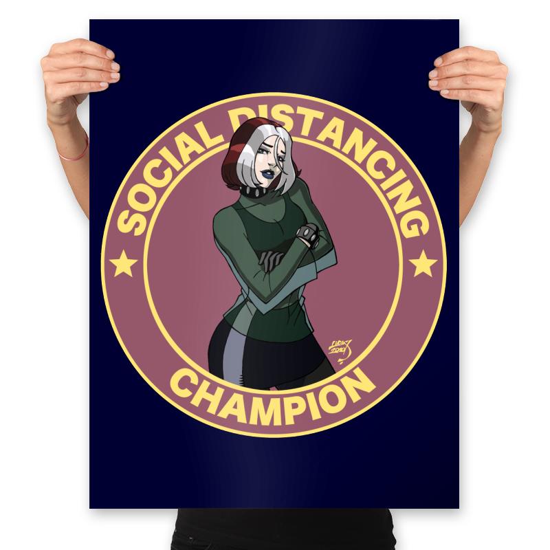 Social Distancing Champion Evolution