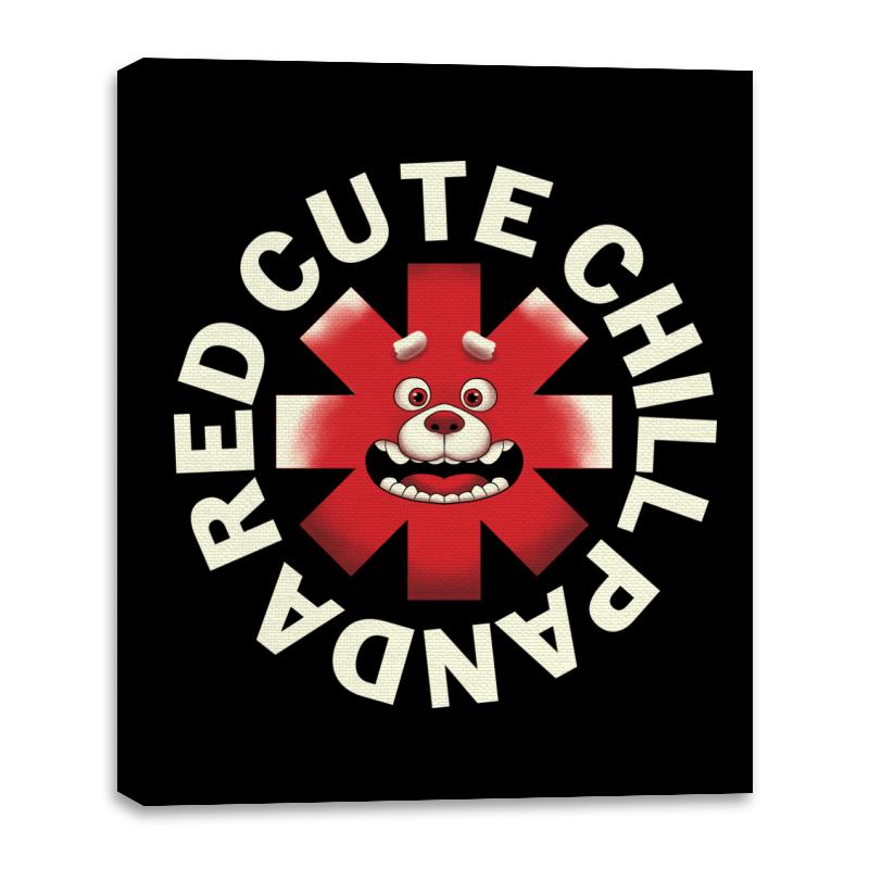 Red Cute Chill Panda