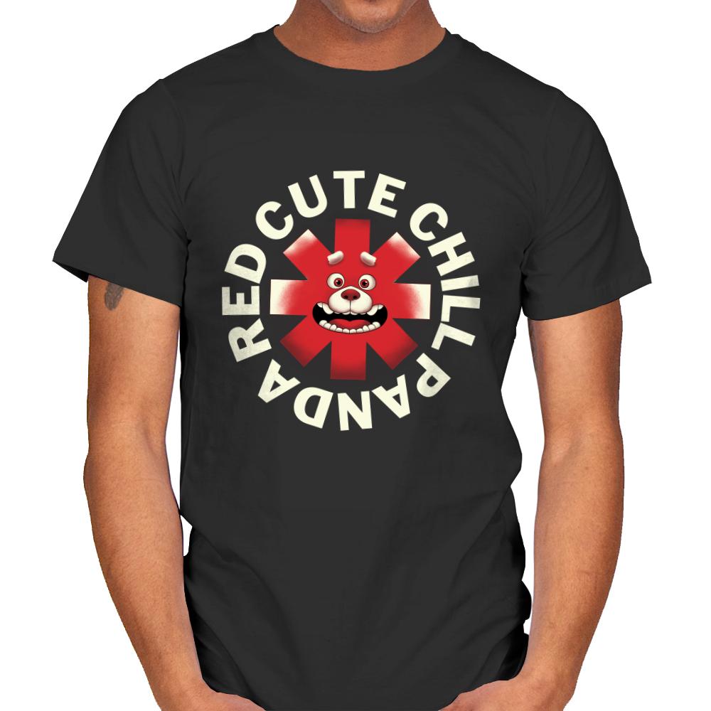 Red Cute Chill Panda