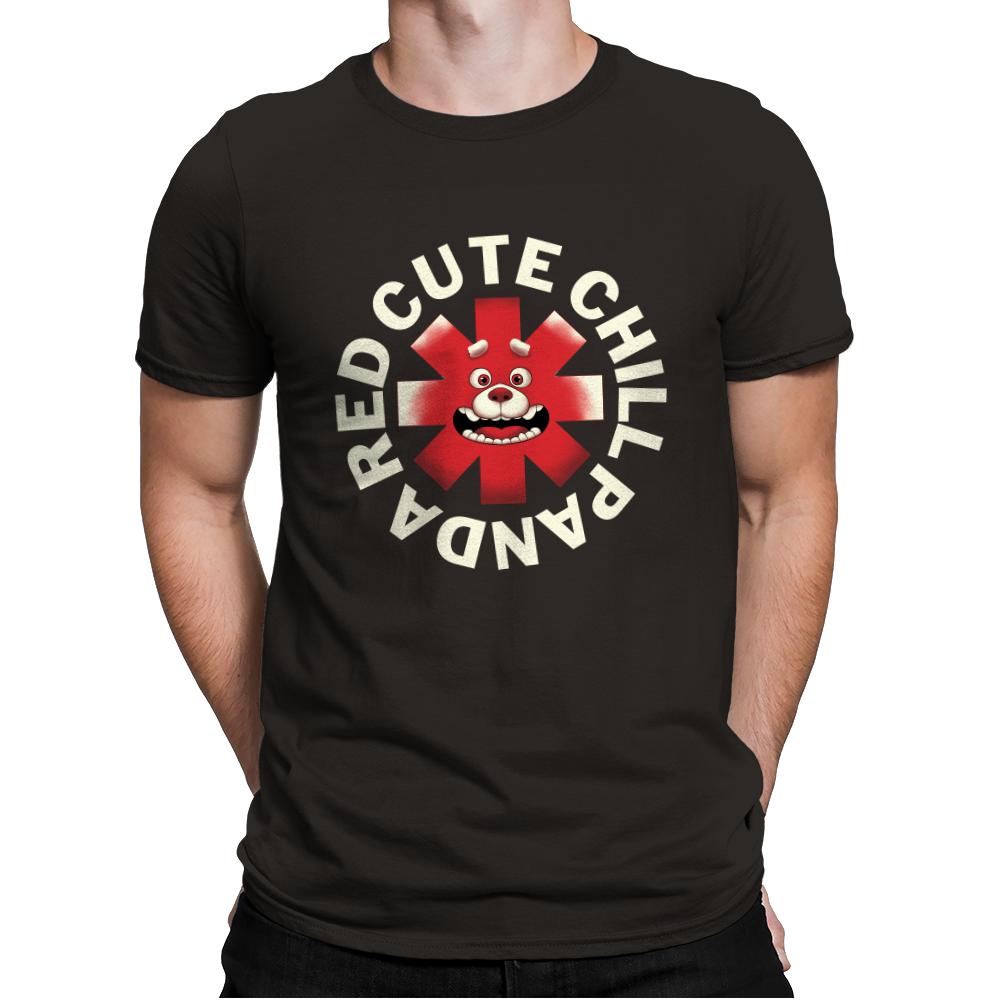 Red Cute Chill Panda