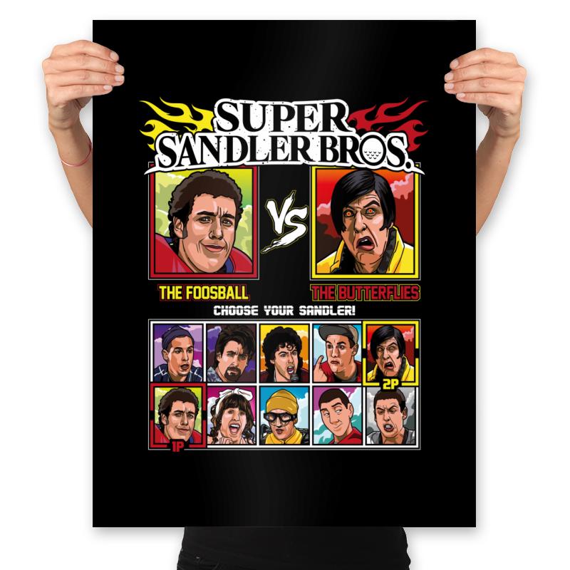 Super Sandler Bros - Retro Fighter Series