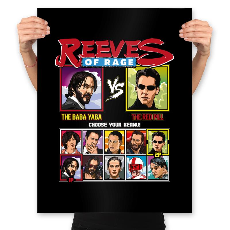 Reeves of Rage - Retro Fighter Series