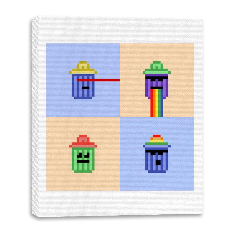 Tiny Trashcan Panels Pop
