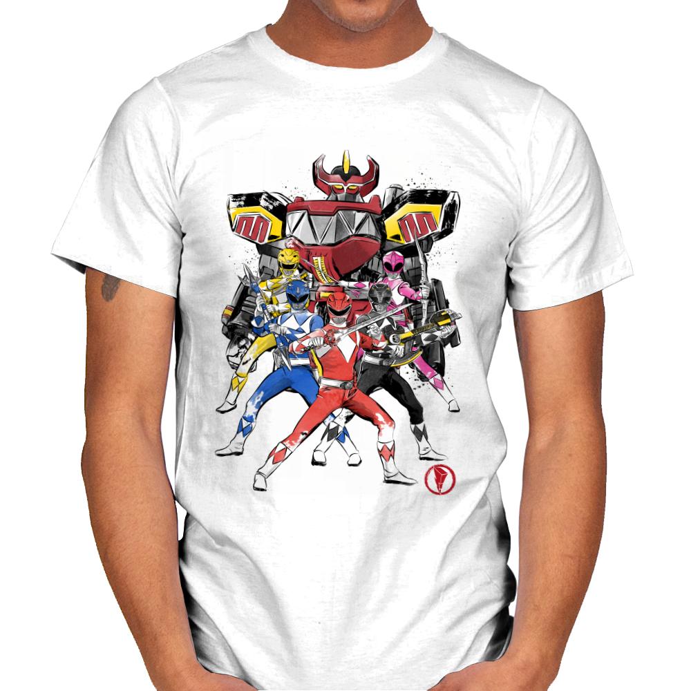 Power Rangers Sumi-e