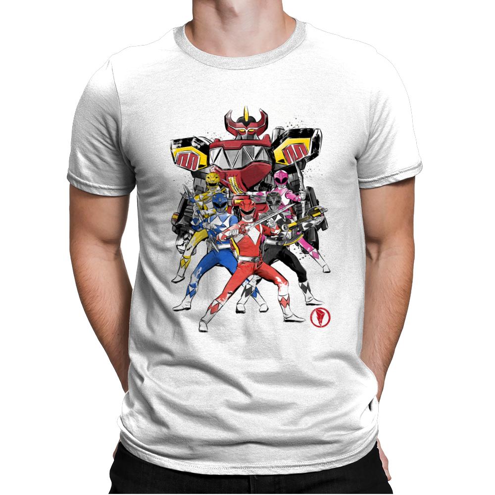 Power Rangers Sumi-e