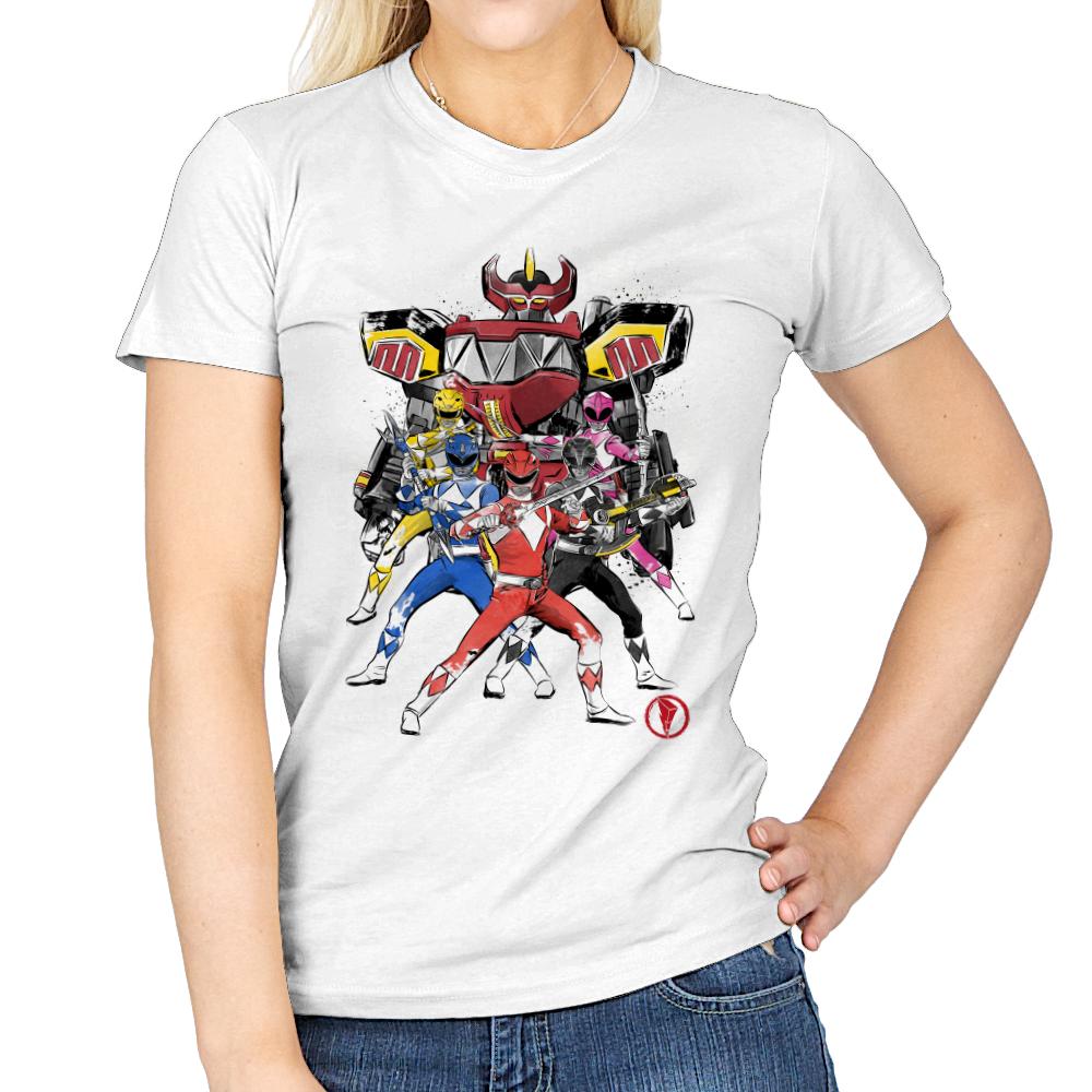 Power Rangers Sumi-e