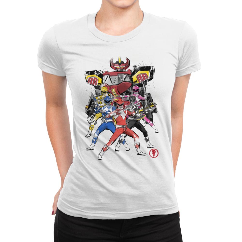 Power Rangers Sumi-e