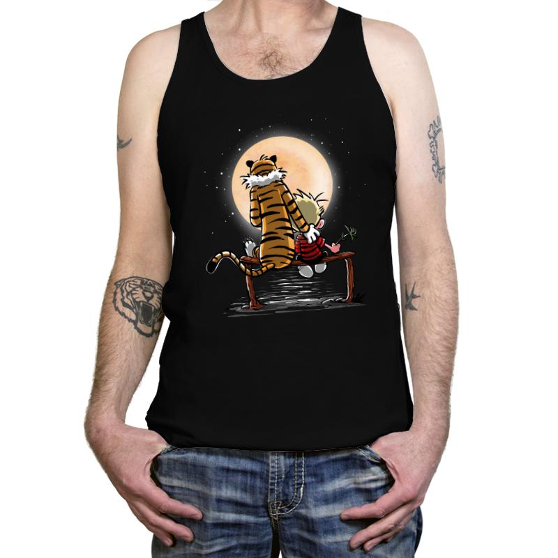 More Friends Gazing at the Moon