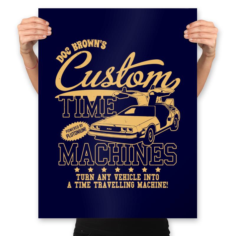 Doc Brown's Custom Time Machines