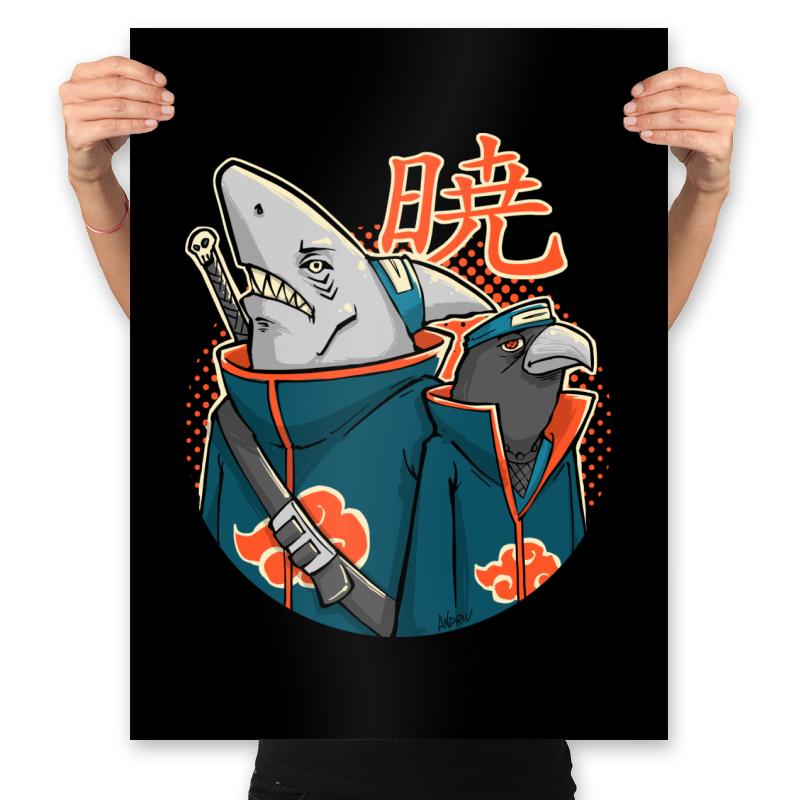 Crow and Shark