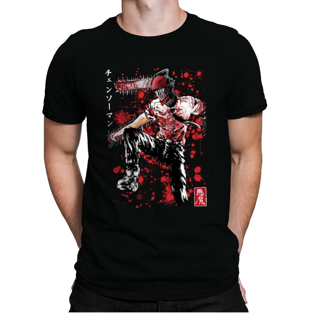 ChainsawMan Sumi-e