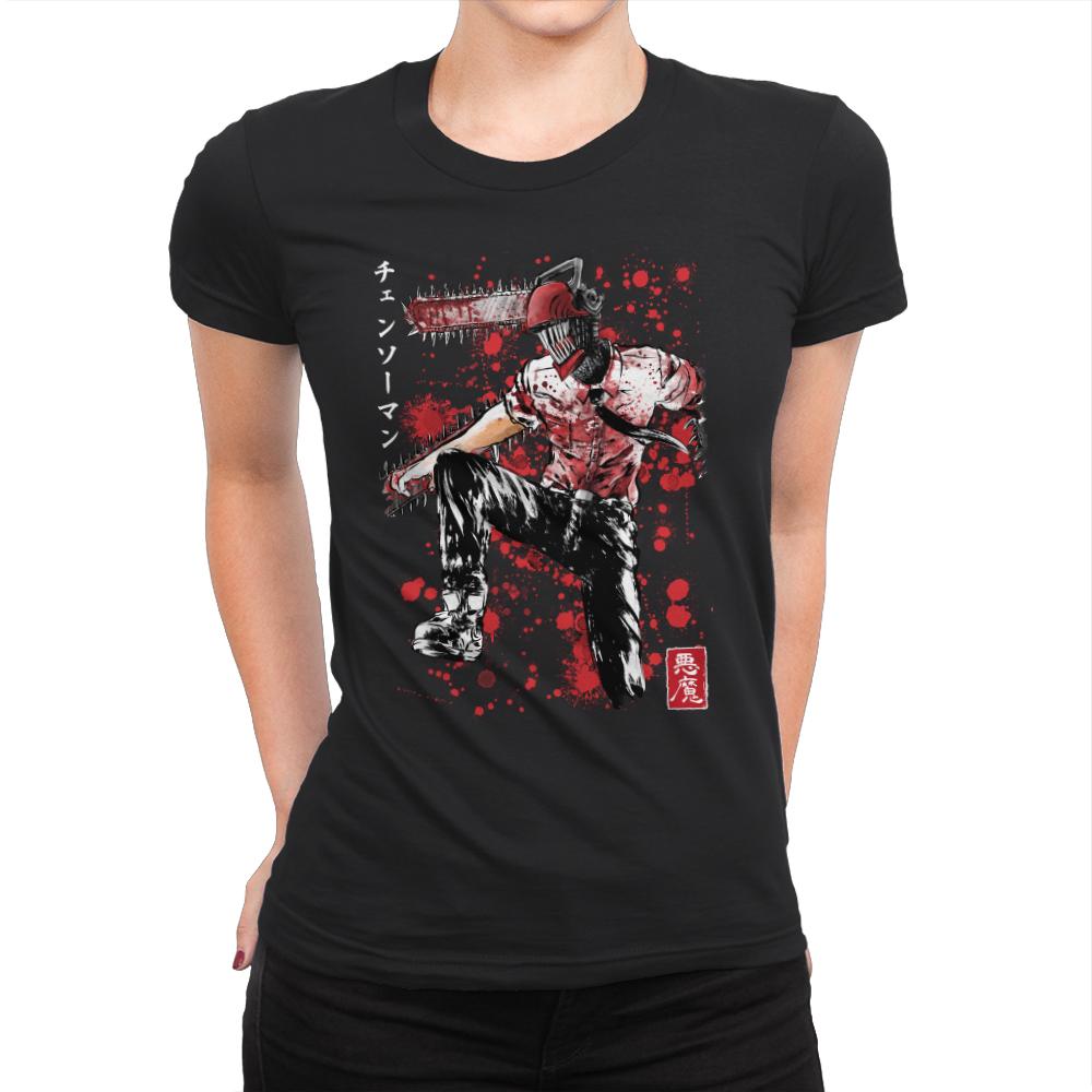 ChainsawMan Sumi-e