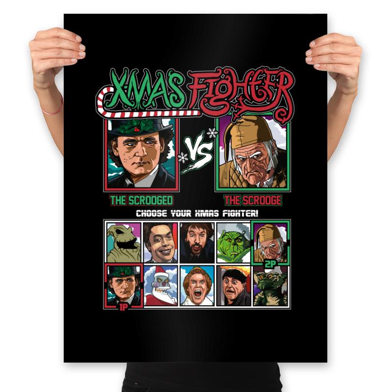 Xmas Fighter - Scrooged vs Christmas Carol